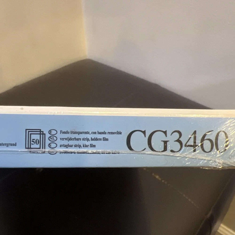 3M Transparency Film for HP Colour Ink Jet Printers‎ CG3460 A4 x 50 BNIB